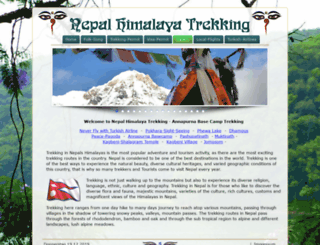 nepal-trekking-online.de screenshot