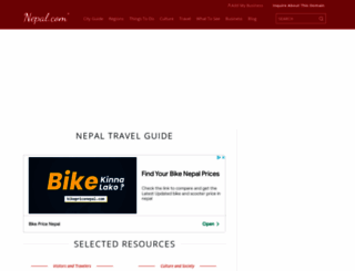 nepal.com screenshot
