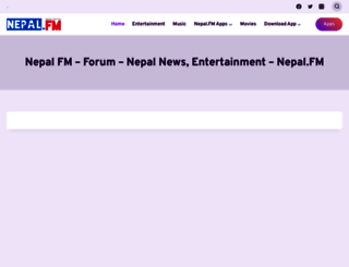 nepal.fm screenshot