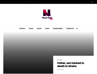 nepaldailylive.com screenshot