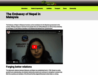 nepalembassy.com.my screenshot
