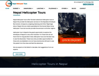nepalhelitours.com screenshot
