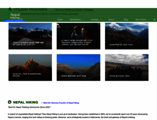 nepalhiking.com screenshot