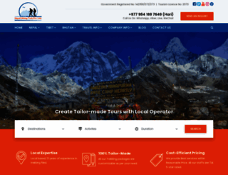 nepalhikingtrek.com screenshot