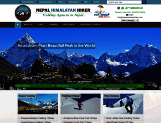 nepalhimalayanhiker.com screenshot