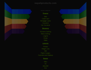 nepaliproducts.com screenshot