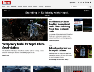 nepalitimes.com screenshot