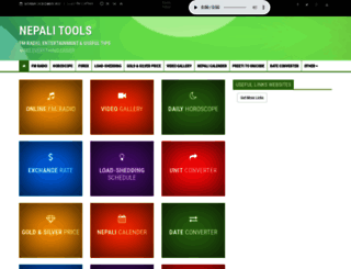 nepalitools.com screenshot