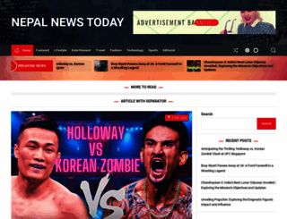 nepalnewstoday.com screenshot