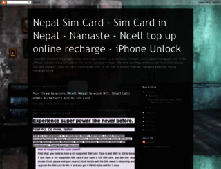 nepalsim.blogspot.com screenshot