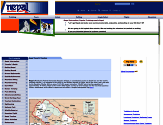 nepaltourism.info screenshot