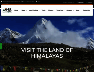 nepaltrekkingroutes.com screenshot