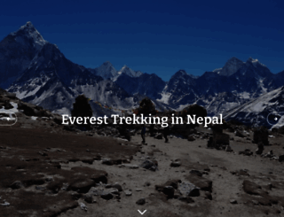 nepaltrekkingtourism.com screenshot