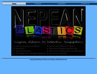 nepeanplastics.com.au screenshot