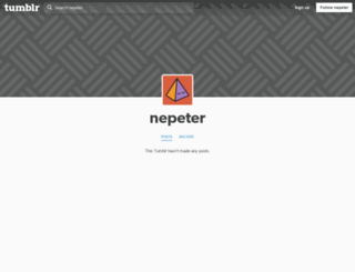 nepeter.tumblr.com screenshot