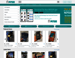 nepsun.com screenshot