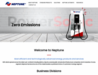 neptuneindia.com screenshot