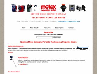 neptunemixers.com screenshot