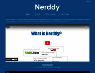 nerddy.com screenshot