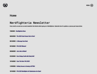 nerdfighteria.com screenshot
