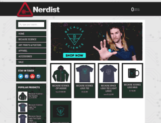 nerdist.myshopify.com screenshot