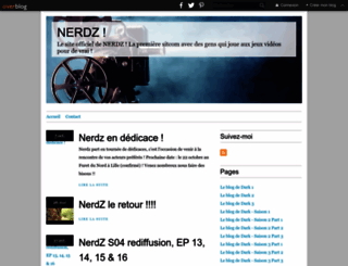 nerdz.over-blog.net screenshot