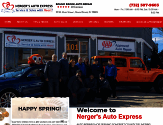 nergersautoexpress.com screenshot