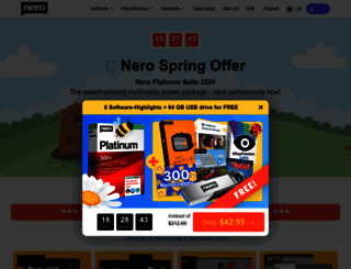 nero.com screenshot