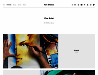 nerodivenere.com screenshot