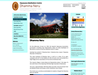 neru.dhamma.org screenshot