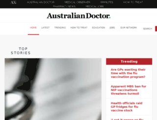 nervepain.australiandoctor.com.au screenshot