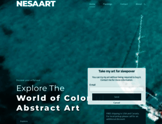 nesaart.com screenshot