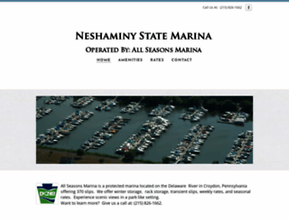 neshaminystatemarina.com screenshot