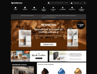nespresso.co.id screenshot