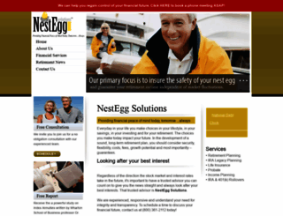 nestegg-solutions.com screenshot