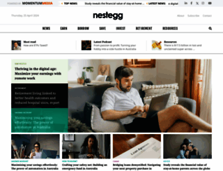 nestegg.com.au screenshot