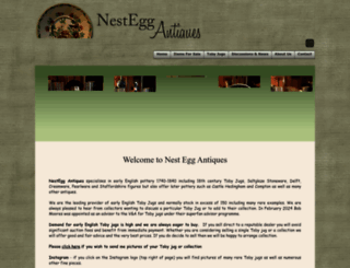 nesteggantiques.co.uk screenshot