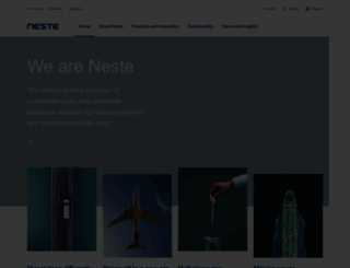 nesteoil.com screenshot