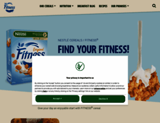 nestle-fitness.com screenshot