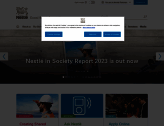 nestle.pk screenshot