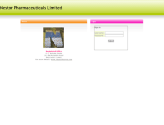 nestorpharmaceuticals.com screenshot