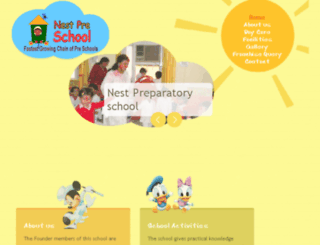 nestschoolgurgaon.com screenshot