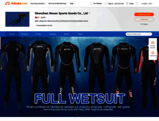 nesunwatersports.en.alibaba.com screenshot