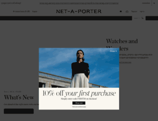 net-a-porter.com screenshot