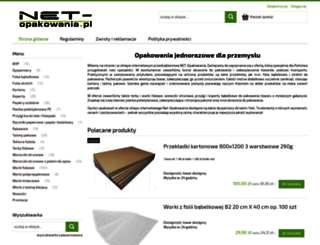 net-opakowania.pl screenshot
