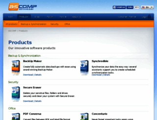 net-synchronizer.com screenshot