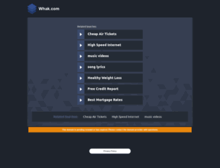net.whak.com screenshot