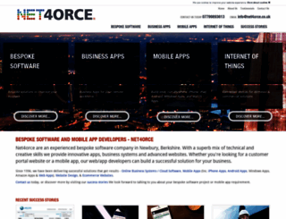 net4orce.co.uk screenshot