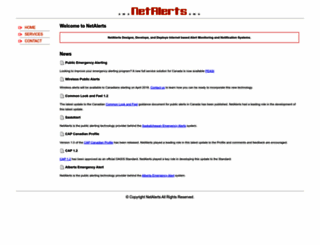 netalerts.org screenshot