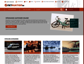 netauktion.se screenshot